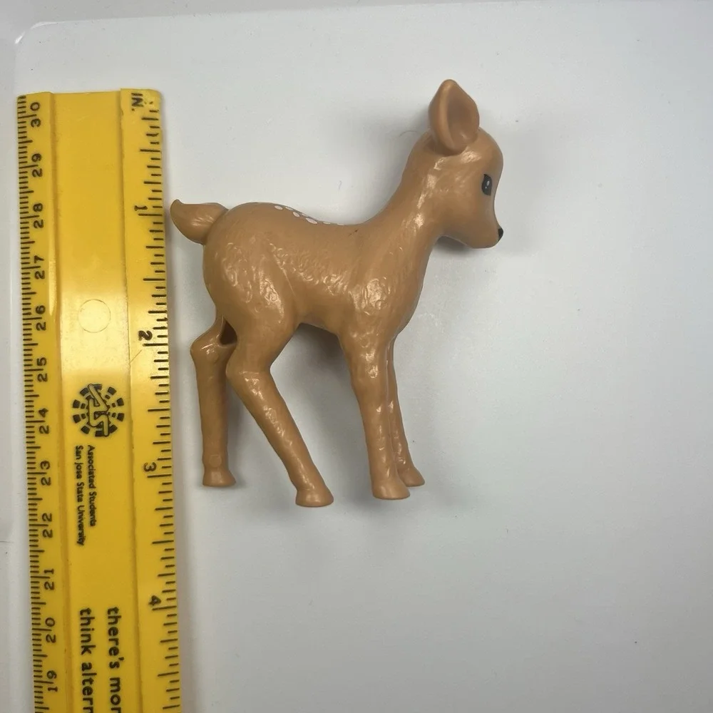 BARBIE Wilderness Guide Doll Fawn Doe Pet Winter Deer Replacement‎ Toy Pre-Loved